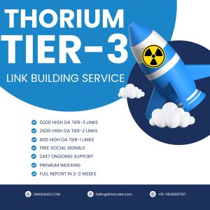 Thorium Tier-3 Link building Service At Affordable Rates